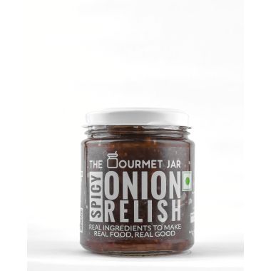The Gourmet Jar: Spicy Onion Relish - 210gm