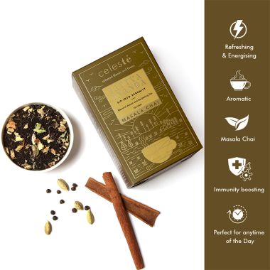 Celeste: Sattva Ananda Masala Chai(Loose Leaf) - 250Gms