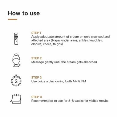 Dermatouch: Bye Bye Nigricans Cream - 30gm