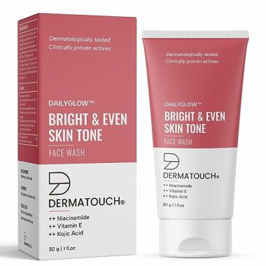 Dermatouch: Daily Glow Bright & Even Skin Tone Face Wash - 30gm