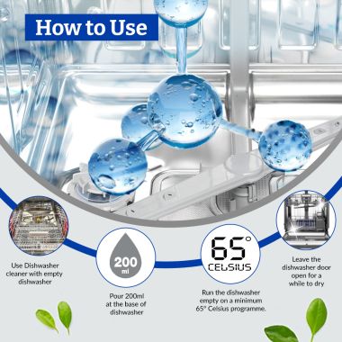 Klenzmo: Dishwasher Cleaner And Descaler - 400ml