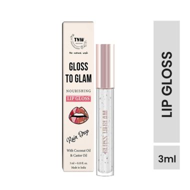 TNW - The Natural Wash: Gloss To Glam Nourishing Lip Gloss - Raindrop - 3ml