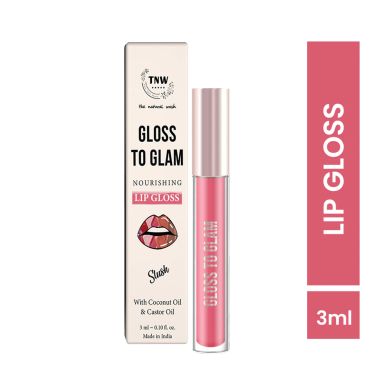 TNW - The Natural Wash: Gloss To Glam Nourishing Lip Gloss - Slush - 3ml