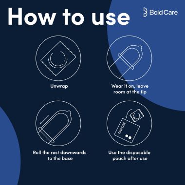 Bold Care: Multi-Textured Condoms - Ribbed, Dotted & Contoured - Pack Of 10