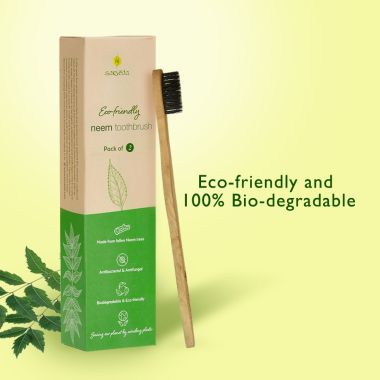 Sarveda: Neem Toothbrush - Pack of 4