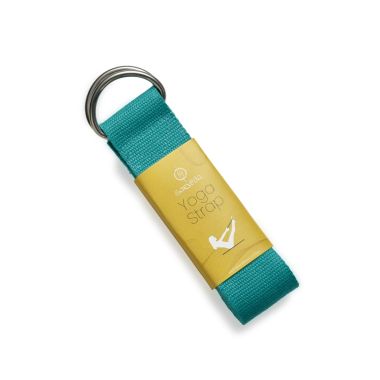 Sarveda: Organic Cotton Strap Yoga Belt - Sky Blue