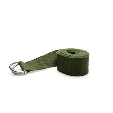 Sarveda: Organic Cotton Strap Yoga Belt - Green