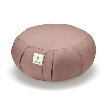 Sarveda: Round Zafu Meditation & Yoga Cushion - Rose