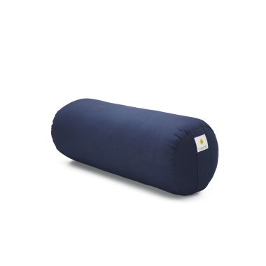 Sarveda: Organic Cotton Yoga Bolster - Navy Blue
