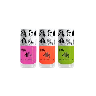 Elitty Beauty: Mad Over Nails (Secret Crush, Juicy Gossip, Green Flags Only) - Matte Combo