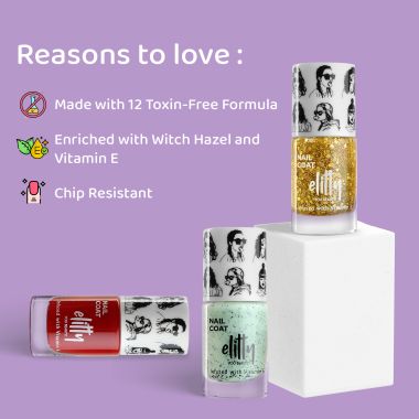 Elitty Beauty: Mad Over Nails (Bad Breakup, Juicy Gossip,Secret Crush) - Viral Combo