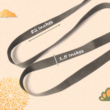 Sarveda: Organic Cotton Strap Yoga Belt - Beige