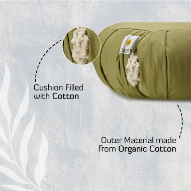 Sarveda: Zabuton Cushion for Meditation & Yoga Practise - Navy Blue