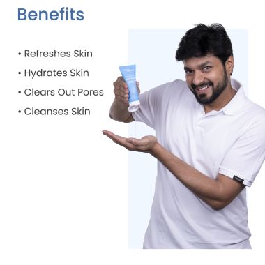 Earth Rhythm: Energising Water Gel Face Wash - 100ml