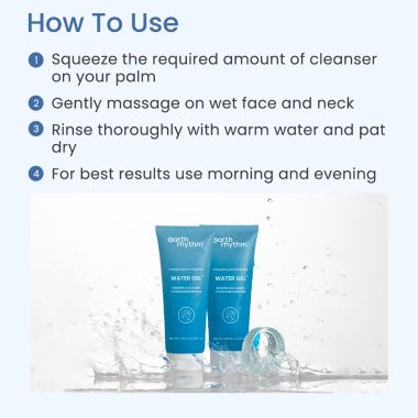 Earth Rhythm: Energising Water Gel Face Wash - 100ml