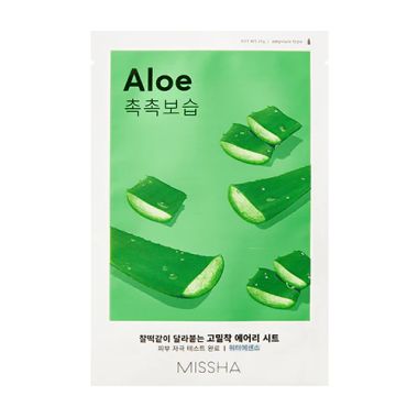 Missha: Airy Fit Sheet Mask (Aloe) - 19ml