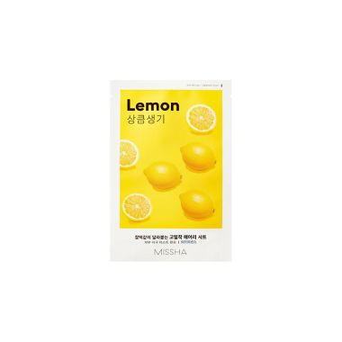 Missha: Airy Fit Sheet Mask (Lemon) - 19ml