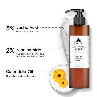 Suganda: Lactic Body Lotion (Unscented)