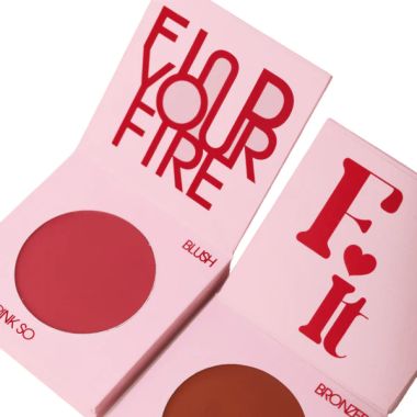 Flossy Cosmetics: Glowbot - Don’T Pink So/Chocolate Drizzle
