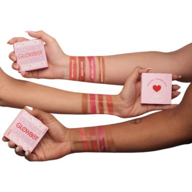 Flossy Cosmetics: Glowbot - Peach Digger/Chocolate Drizzle