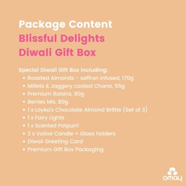 Omay Foods: Blissful Delights Diwali Gift Box