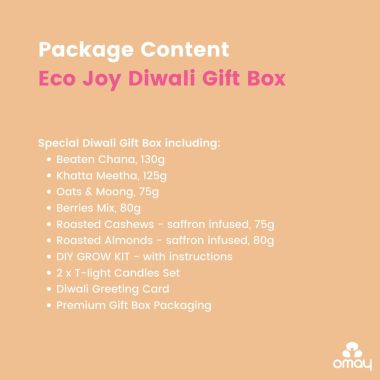 Omay Foods: Eco Joy Diwali Gift Box