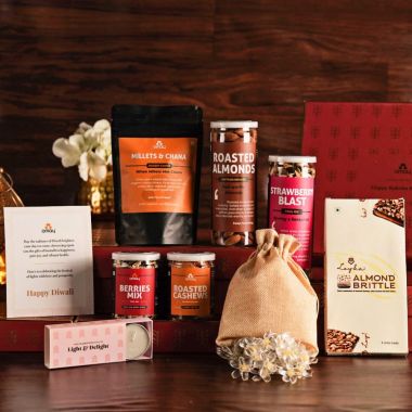 Omay Foods: Glittering Delights Diwali Gift Box