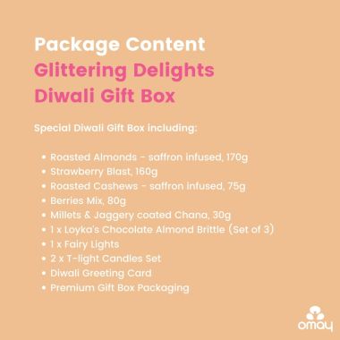 Omay Foods: Glittering Delights Diwali Gift Box