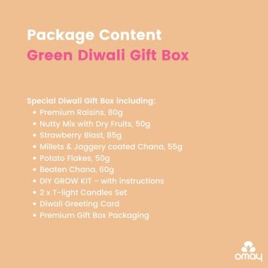 Omay Foods: Green Diwali Delights Gift Box