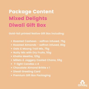 Omay Foods: Mixed Delights Diwali Gift Box