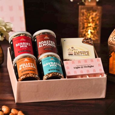Omay Foods: Sparkling Treats Diwali Gift Box