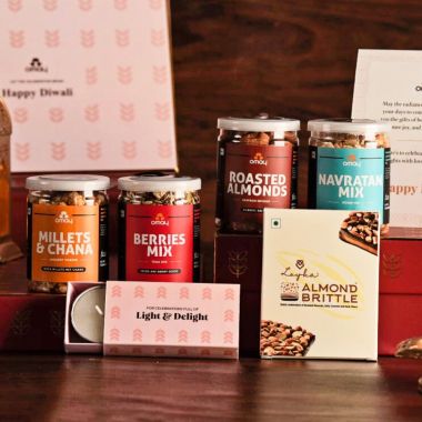 Omay Foods: Sparkling Treats Diwali Gift Box