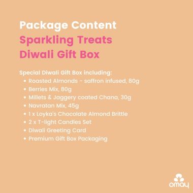 Omay Foods: Sparkling Treats Diwali Gift Box