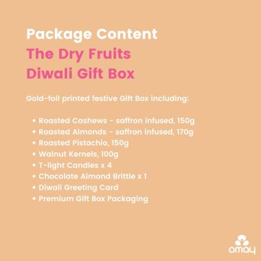 Omay Foods: The Dry Fruits Diwali Gift Box