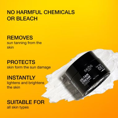 SKOG: DE- Tan Cream - 50gm