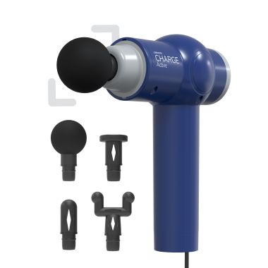 Caresmith: Charge Active Corded Massage Gun - Blue