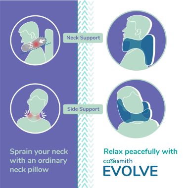 Caresmith: Evolve Memory Foam Neck Pillow