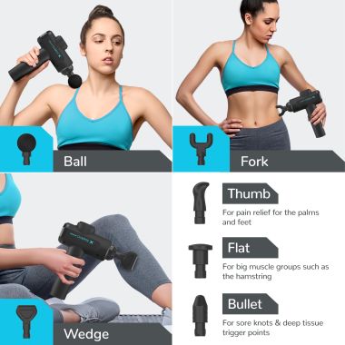 Caresmith: Charge X Massage Gun With Touchscreen Display