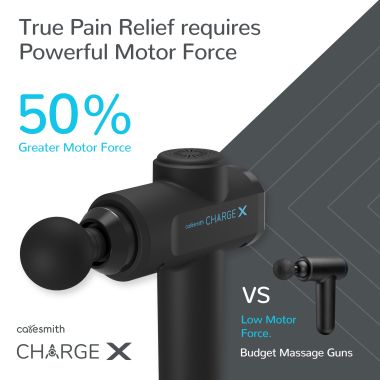 Caresmith: Charge X Massage Gun With Touchscreen Display