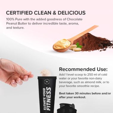 Wellbeing Nutrition: Her Superfood Plant Protein - Chocolate Peanut Butter - 500gm