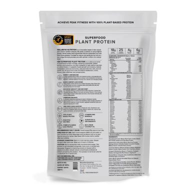 Wellbeing Nutrition: Her Superfood Plant Protein - Chocolate Peanut Butter - 500gm