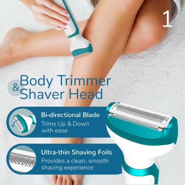 Caresmith: Bloom Face & Body Hair Trimmer For Women