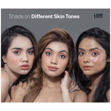 Love Earth: Blush - Lips - Eyelids Palette - 16gm