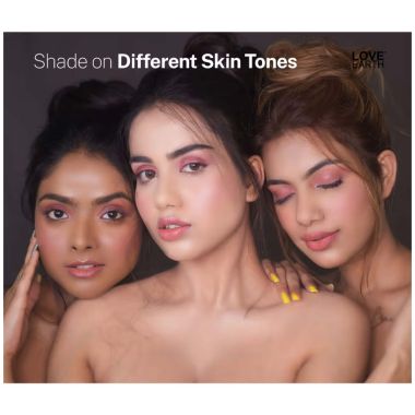 Love Earth: Blush - Lips - Eyelids Palette - 16gm