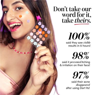 Gush: Dart It- Pimple Patches - Super Star Multi Colour