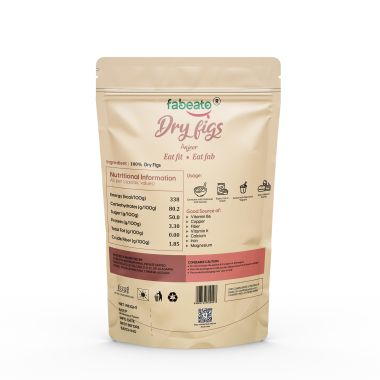 Fabeato: Special Offer -Natural Premium Dried Afghani Anjeer/Fig - 250gm