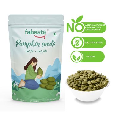 Fabeato: Natural Raw Premium Pumpkin Seeds - 200gm