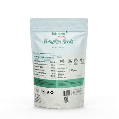 Fabeato: Natural Raw Premium Pumpkin Seeds - 200gm