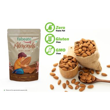 Fabeato: Natural Premium California Almonds - 1kg