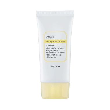 Klairs: All-Day Airy Sunscreen SPF 50+ PA++++ | 50gm